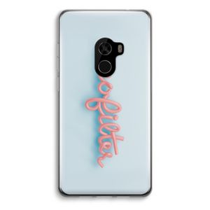 #nofilter: Xiaomi Mi Mix 2 Transparant Hoesje