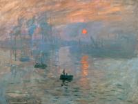 Kunstdruk Claude Monet - Impressionismo il levar 80x60cm