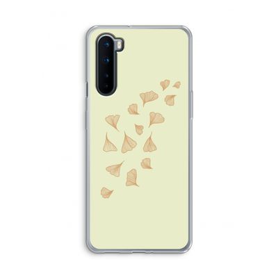 Falling Leaves: OnePlus Nord Transparant Hoesje