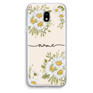 Daisies: Samsung Galaxy J3 (2017) Transparant Hoesje
