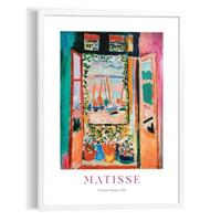 Reinders - Matisse The Open Window - Schilderij 70x50cm Wit