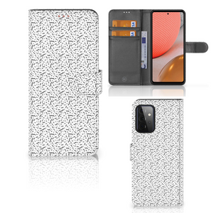 Samsung Galaxy A72 Telefoon Hoesje Stripes Dots