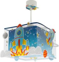 Dalber HanglampjeRocket blauw met wit - 63352