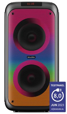 SaloraPartySpeaker M1 Bluetooth speaker Zwart