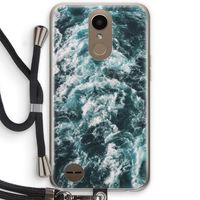 Zee golf: LG K10 (2017) Transparant Hoesje met koord