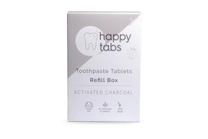 Tandpasta Tabletten Activated Charcoal Refill