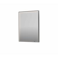 Spiegel INK SP19 60x4x80 cm incl. direct LED-Verlichting Rondom en Spiegelverwarming Geborsteld RVS Spiegel INK SP19 60x4x80 cm incl. direct LED-Verlichting Rondom en Spiegelverwarming Geborsteld RVS