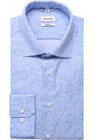 Seidensticker Regular Fit Overhemd lichtblauw, Motief - thumbnail