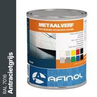 Afinol Metaalverf Antracietgrijs (RAL 7016) 750 ml