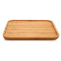 Kinvara ontbijt op bed serveerplank - dienblad - bamboe hout - 30 x 30 cm