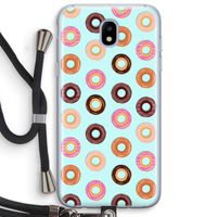 Donuts: Samsung Galaxy J5 (2017) Transparant Hoesje met koord