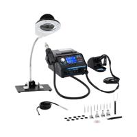 Soldeerstation met tinrolapparaat en soldeerdampafzuiging + Accessoires