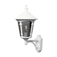 Wandlamp Virgo rond opwaarts 51 cm mat wit - thumbnail