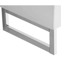 Villeroy en Boch Memento handdoekhouder inclusief bevestiging 34,5x10cm glans RVS 874934d7