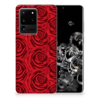 Samsung Galaxy S20 Ultra TPU Case Red Roses - thumbnail