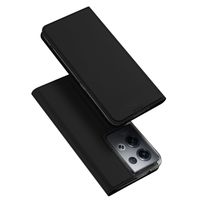 Dux Ducis - Oppo Reno 8 Pro - Slim bookcase hoesje - Zwart