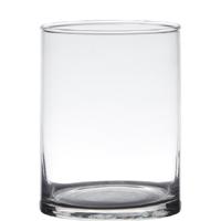 Hakbijl Glass Bloemenvaas - cilinder vorm - glas - transparant - D12 x H20 cm - Boeketten vazen Hakbijl Glass Bloemenvaas - cilinder vorm - glas - transparant - D12 x H20 cm - Boeketten vazen