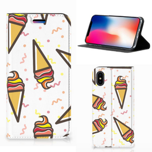 Apple iPhone X | Xs Flip Style Cover Icecream