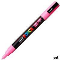 Markeerstift POSCA PC-3M Roze (6 Stuks)