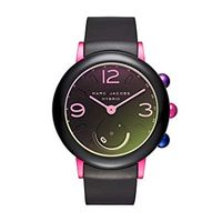 Horlogeband Marc by Marc Jacobs MJT1003 Silicoon Zwart 20mm