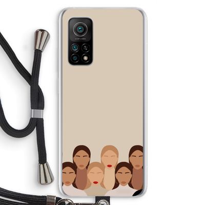 Girls girls girls: Xiaomi Mi 10T 5G Transparant Hoesje met koord
