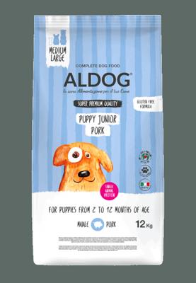 Aldog Aldog Puppy/Junior Pork M/L 12kg