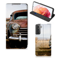 Samsung Galaxy S21 Stand Case Vintage Auto - thumbnail