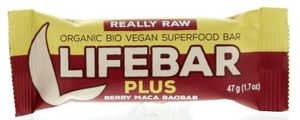 Lifefood Lifebar plus maca baobab bio (47 gr)