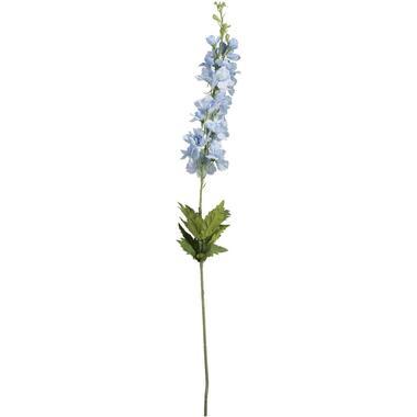 Kunstbloem Delphinium Spray - blauw - 90 cm - Leen Bakker