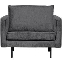 BePureHome Fauteuil Rodeo - Structure Velvet - Mountain - 85x105x86