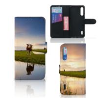 Xiaomi Mi A3 | Telefoonhoesje | Met pasjeshouder | Koe
