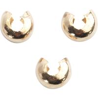 Creativ Company Metalen hoes, d 5 mm, verguld, 50 stuk/ 1 doos