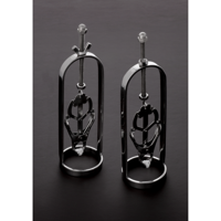 Steel by Shots Tit Tuggers met Klaver Klem - thumbnail