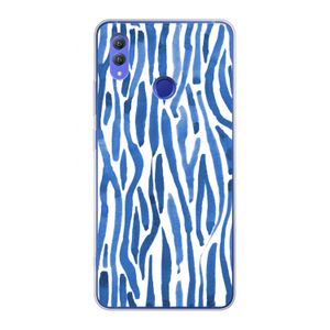 Blauwe nerven: Honor Note 10 Transparant Hoesje