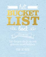Lannoo Het bucketlist boek voor op reis