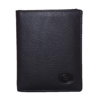 Leather Design Pasjeshouder / Portemonnee 1119 Zwart