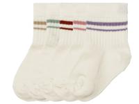 lupilu 5 paar baby sokken (15/18, Wit/roze/paars/groen)