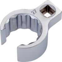 HAZET Ringsleutel · open 848Z-27 · 3/8 inch (10 mm) vierkant hol · Buitentwaalfkant profiel · SW 27 mm · Binnenvierkant 10 =