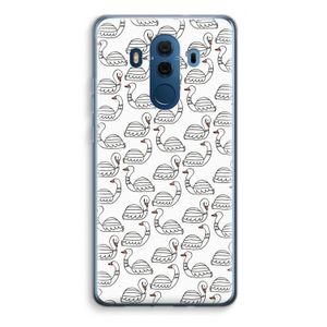 Zwanen: Huawei Mate 10 Pro Transparant Hoesje