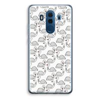 Zwanen: Huawei Mate 10 Pro Transparant Hoesje