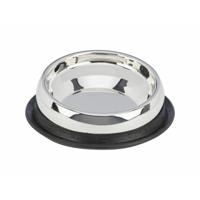 Voerbak voor honden Trixie Ø 19 cm 250 ml Grijs Natuurlijk rubber