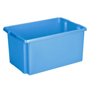 Sunware opslagbox kunststof 51 liter blauw 59 x 39 x 29 cm