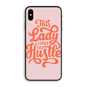 Hustle Lady: iPhone XS Max Biologisch afbreekbaar hoesje