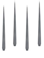 Zaha Hadid Design lot de quatre bougies coniques - Gris