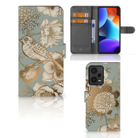Hoesje voor Xiaomi Redmi Note 12 Pro Plus Vintage Bird Flowers - thumbnail