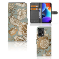 Hoesje voor Xiaomi Redmi Note 12 Pro Plus Vintage Bird Flowers