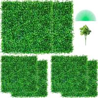 Vevor Kunstmatige Buxus Heggen Panelen 6 Stuks 50,8x50,8cm Kunstmatig Hegpaneel