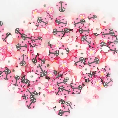 Figuurtjes voor speelrijst - Roze