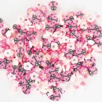 Figuurtjes voor speelrijst - Roze