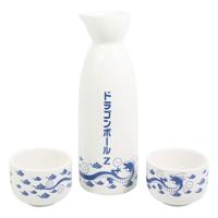 Dragon Ball Z Ceramic Sake Set Blue Shenron Dragon Ball Z Ceramic Sake Set Blue Shenron